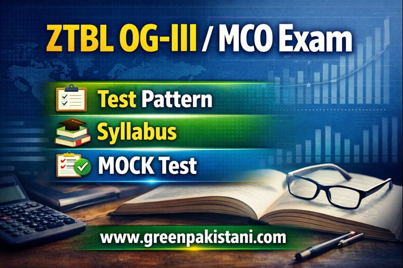 ZTBL OG-III MCO exam guide